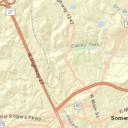 Somerset Street Map
