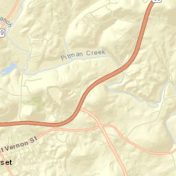 Pulaski County Street Map