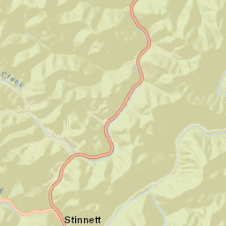 Leslie County Street Map