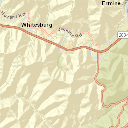 Whitesburg Street Map
