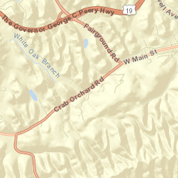 Tazewell Street Map
