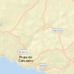 Carvoeiro Street Map