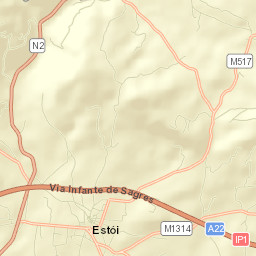 Estói Street Map