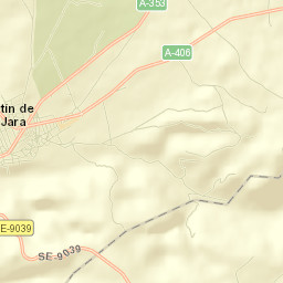 Martín de la Jara Street Map