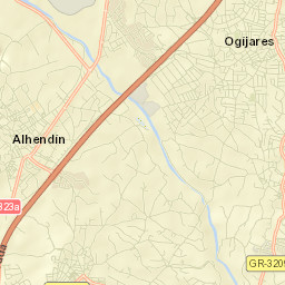 Alhendín Street Map