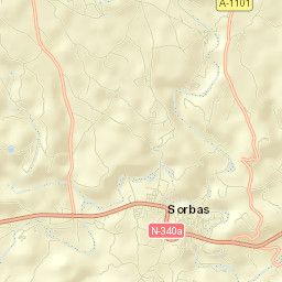 Sorbas Street Map
