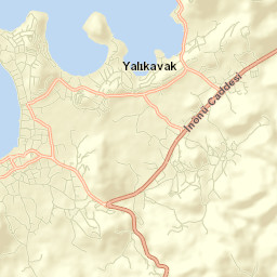 Yalıkavak Street Map
