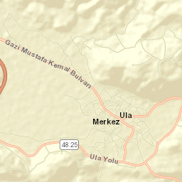 Ula Street Map
