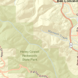 Ben Lomond Street Map