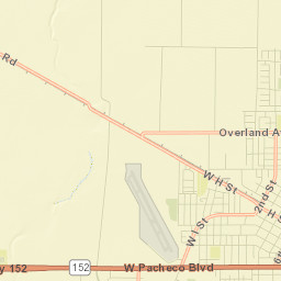 Los Banos Street Map