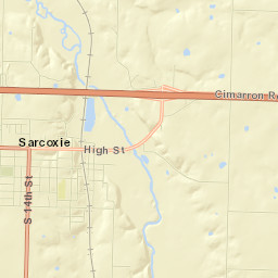 Sarcoxie Street Map