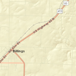 Billings Street Map