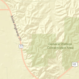 Doe Run, Oran, MO 63771 Street Map