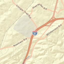 Pulaski County Street Map