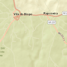 Vila do Bispo Street Map