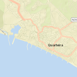 Quarteira Street Map