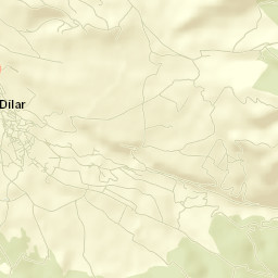 Dílar Street Map