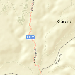 Mazzarrone Street Map