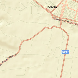 Floridia Street Map