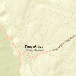 Gargaliánoi Street Map