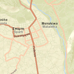 Spárti Street Map