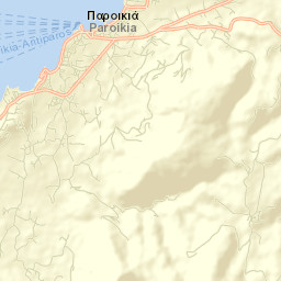 Páros Street Map