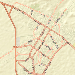 Esfarayen Street Map