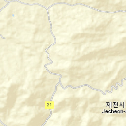 Jecheon-si Street Map