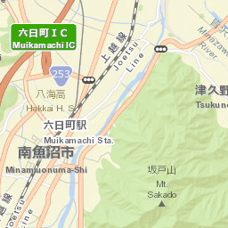 Muikamachi Street Map