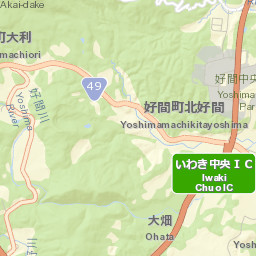 Iwaki-shi Street Map