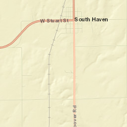301 Stuart Street South Haven KS Street Map