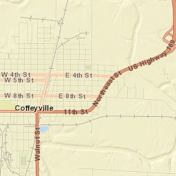400 US-166 Coffeyville KS 67337 Street Map
