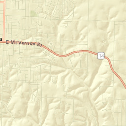 572 South Canterbury Lane, Nixa, MO Street Map