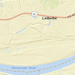 Ledbetter Street Map