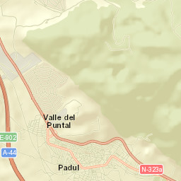 Padul Street Map