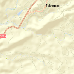 Tabernas Street Map