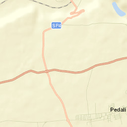 Pedalino Street Map