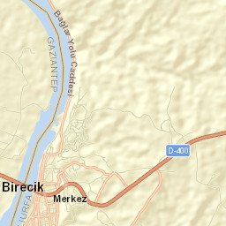 Birecik Street Map