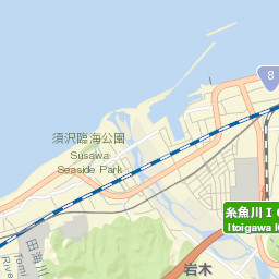 Itoigawa Street Map