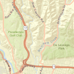 Pasatiempo Street Map