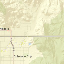 Colorado City Street Map