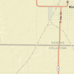 Kiowa Street Map