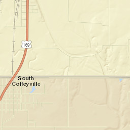 2301-2349 South Walnut Street, Coffeyville Street Map