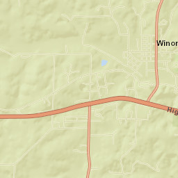 Winona Street Map