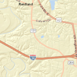 Reidland Street Map