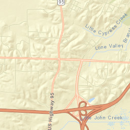 Interstate 24, Calvert City, KY 42029, USA Street Map