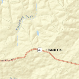 Union Hall Street Map