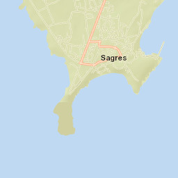 Sagres Street Map