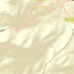 Algámitas Street Map