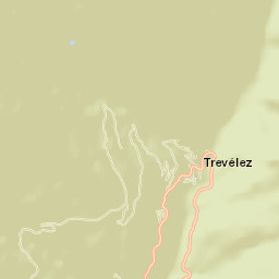 Trevélez Street Map